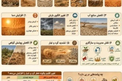 تغییر اقلیم  و تشدید گردو غبار 