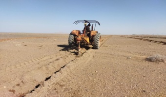 آغاز عملیات احداث بادشکن زنده در کانون‌های بحرانی منطقه پلوند فردوس