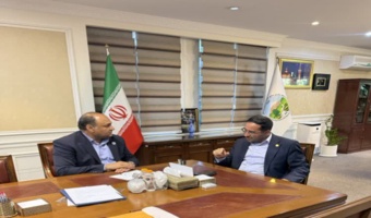 دیدار سرپرست اداره کل منابع طبیعی و آبخیزداری خراسان جنوبی با دکتر افلاطونی رئیس سازمان منابع طبیعی و آبخیزداری کشور