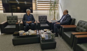 دیدار سرپرست اداره کل منابع طبیعی و آبخیزداری خراسان جنوبی با مدیرکل منابع طبیعی و آبخیزداری خراسان رضوی