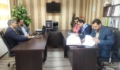 جلسه کارگروه رفع تداخلات شهرستان درمیان برگزار شد 