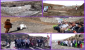 افتتاح و بهره برداری از ۲ سازه آبخیزداری در شهرستان سرایان