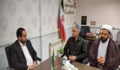 دیدار مدیر کل منابع طبیعی استان با فرماندار فردوس