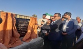 افتتاح بند خاکی حسین آباد سرزه 