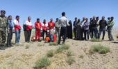 برگزاری کارگاه آموزشی و عملی اطفاء حریق در روستای بسطاق