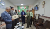 دیدار سرپرست ادارهکل منابع طبیعی و آبخیزداری خراسان جنوبی ، معاونین و جمعی رؤسا با جنگلبانان