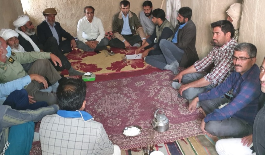 حضور هیأت ممیزی شهرستان زیرکوه در مراتع پشت کوه گزخت و بنی