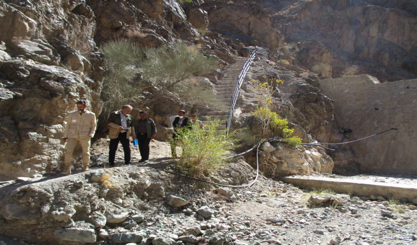 بازدید  کارشناسان معین سازمان از پروژه های اجرایی  آبخیزداری 