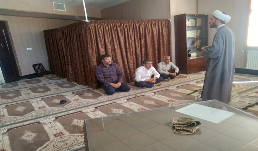 برگزاری جلسه مهدویت در محل اداره منابع طبیعی و آبخیزداری فردوس