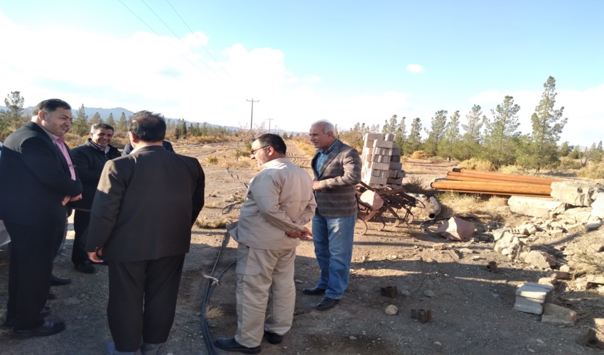 بازدید از پارک جنگلی منابع طبیعی و آبخیزداری فردوس 