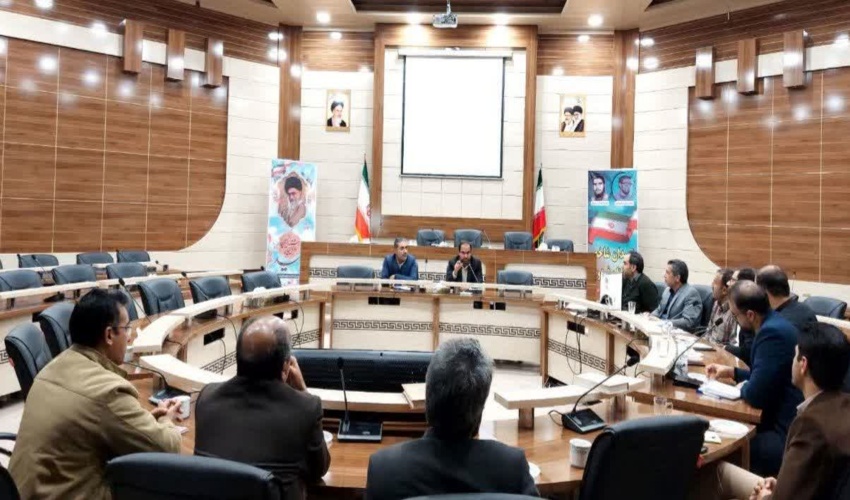 کارگروه اجرایی مدیریت جامع حوزه های آبخیزداری با حضور فرماندار فردوس برگزار شد.