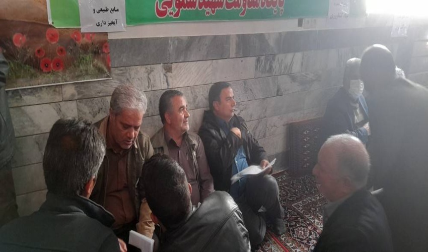 نشست با مردم روستاهای ارتفاعات باقران 