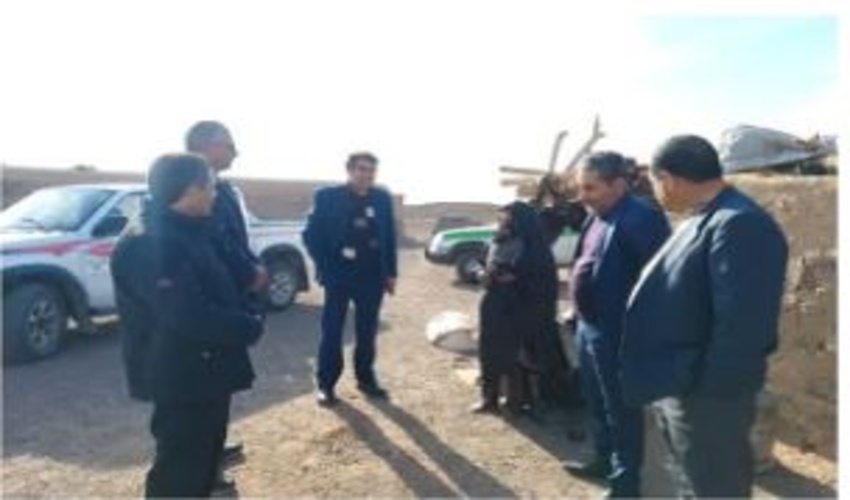 بازدید میدانی معاون عمرانی فرمانداری از مناطق عشایری چاه سنگری، چاه هوش و چاه جمال فردوس