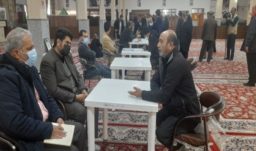 نشست با مردم روستای حاجی آباد 