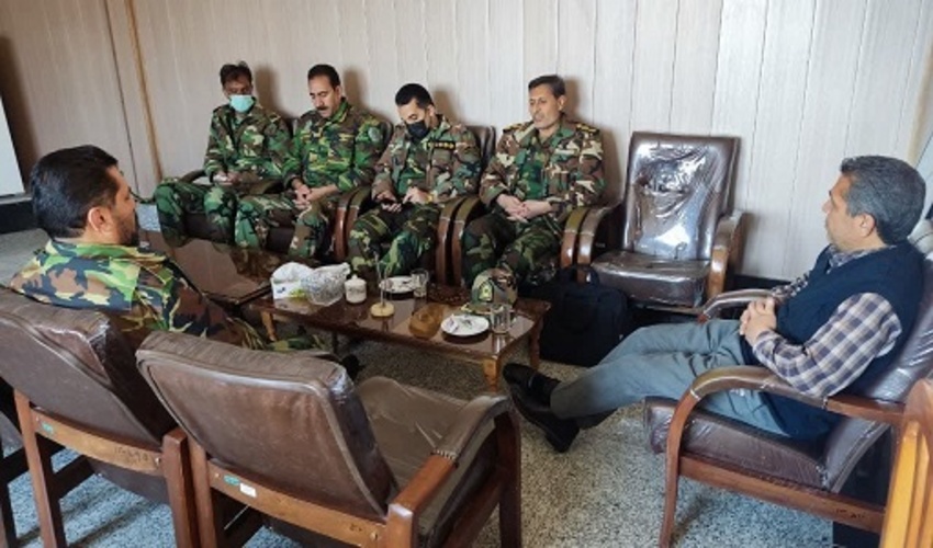 نشست تعاملی فرمانده یگان حفاظت اداره 