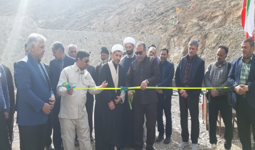 یک سازه آبخیزداری با اعتبار 14 میلیارد ریال در طبس به بهره برداری رسید