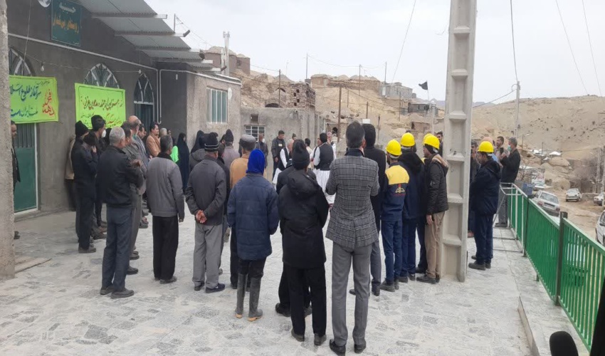 شرکت در مراسم افتتاحیه 