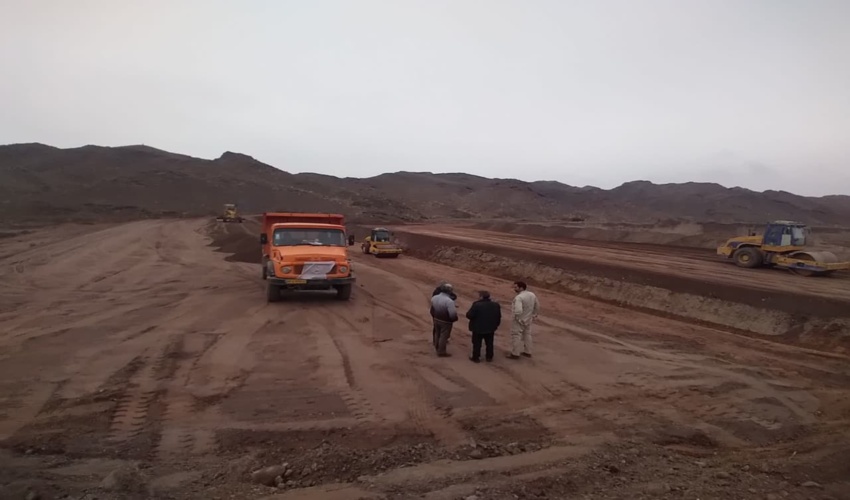 بازدید از بندخاکی در حال احداث آبدکی