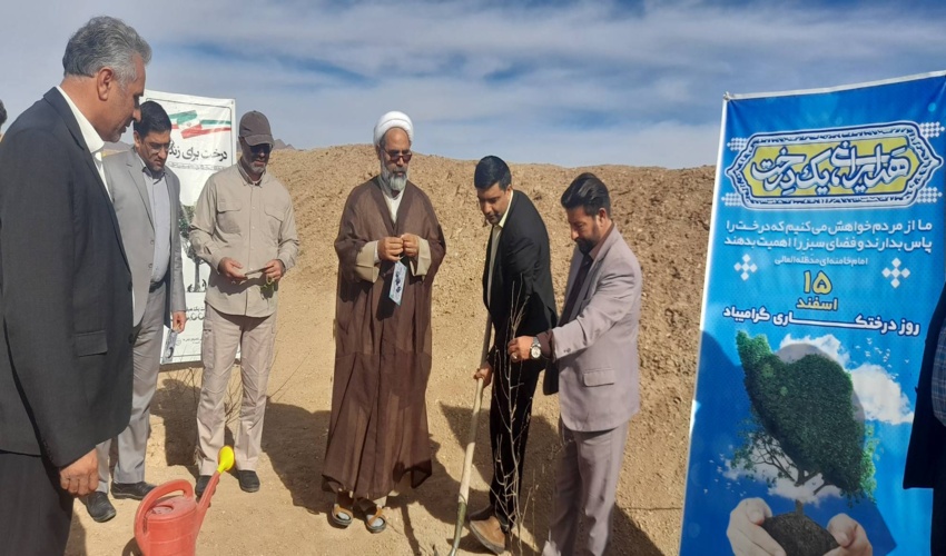 کاشت نهال به نام یک شهید 