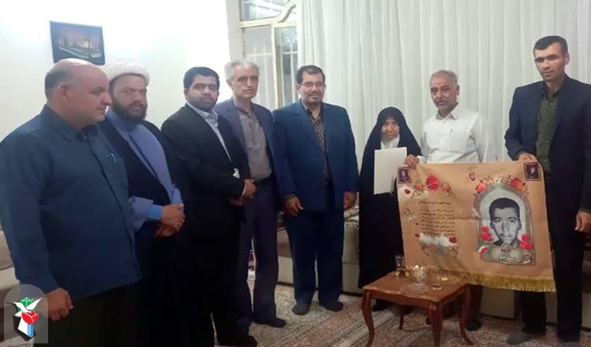 دیدار با خانواده شهید والامقام یوسف مولوی