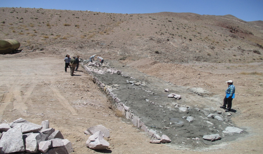 آغاز اجرای پروژه آبخیزداری 