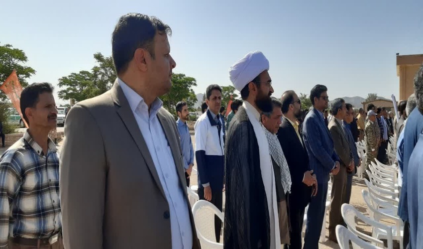  صبحگاه مشترک نیروهای نظامی و بسیجیان فردوس 