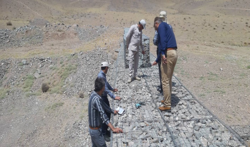 بازدید گروه ارزیاب طرحهای آبخیز داری 