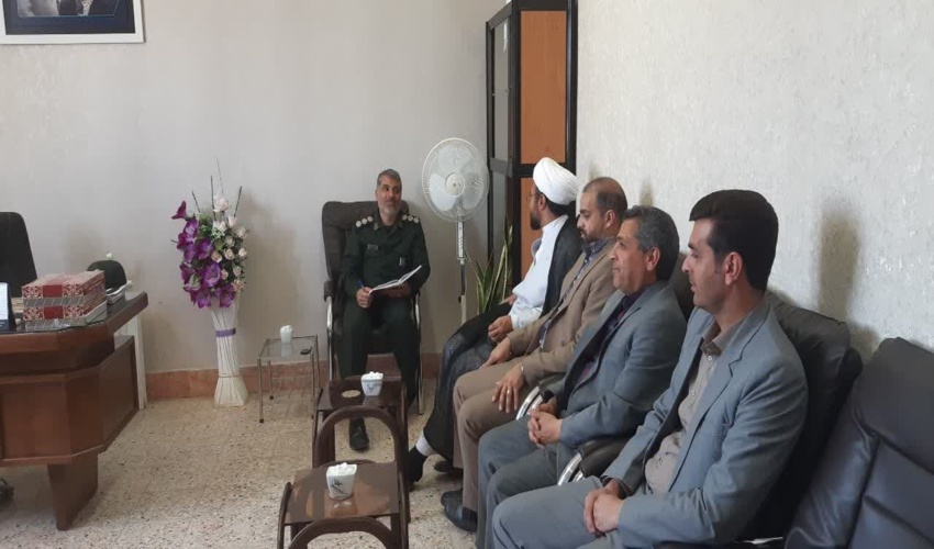 دیدار با فرمانده سپاه فردوس