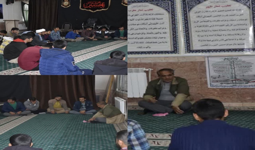 برگزاری کلاس آموزشی ترویجی در حوزه علمیه شهرستان زیرکوه