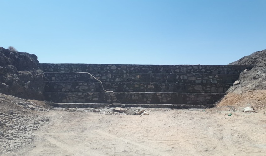 اتمام عملیات سازه آبخیزداری فردوس