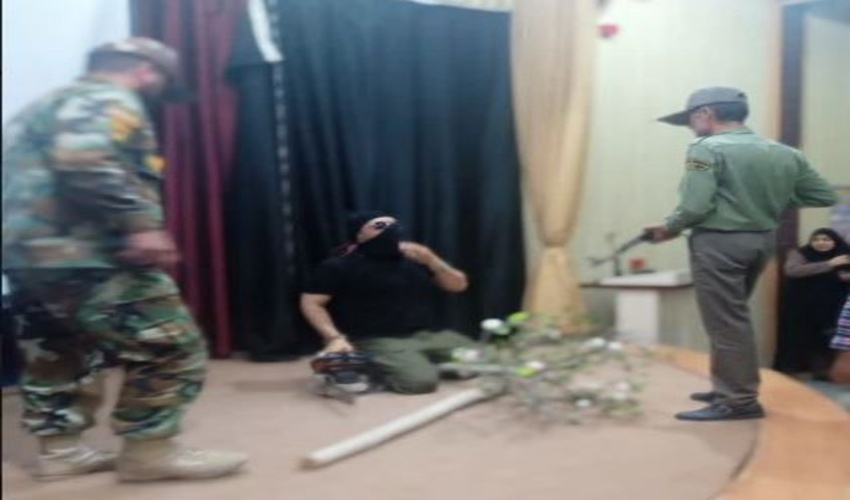 اجرای نمایش جنگلبانان بیرجند