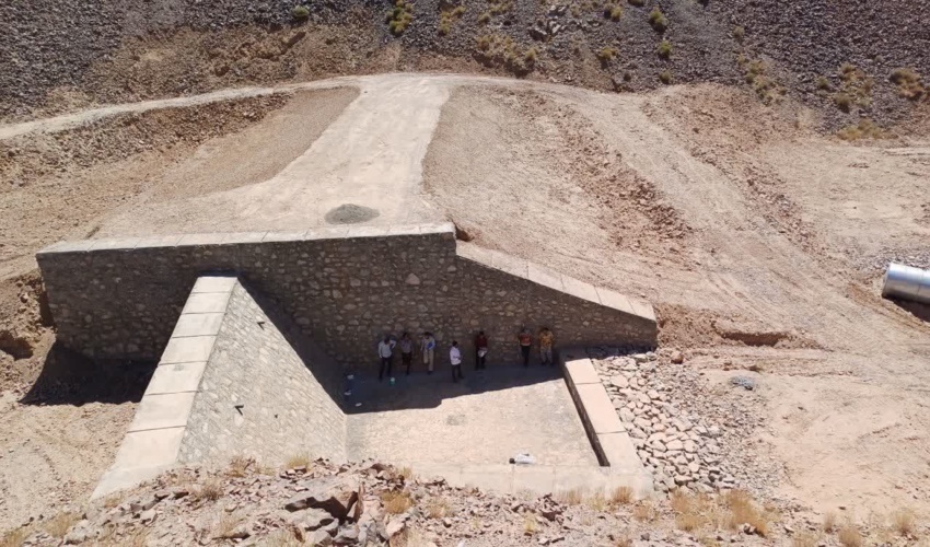 اتمام سازه آبخیزداری روستای آنیک