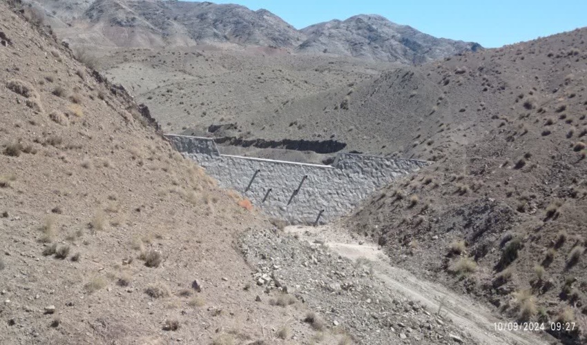 تحویل موقت پروژه آبخیزداری حوزه دهک شهرستان نهبندان