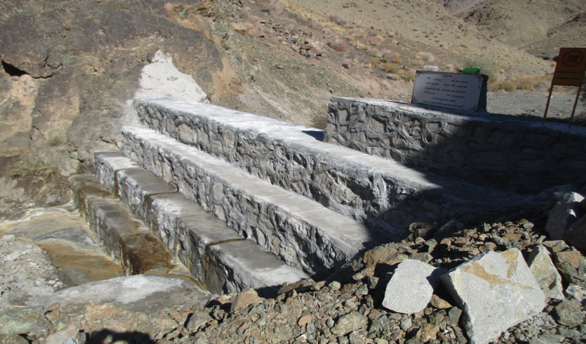 پایان  عملیات های آبخیزداری در حوضه باقران فاز 2