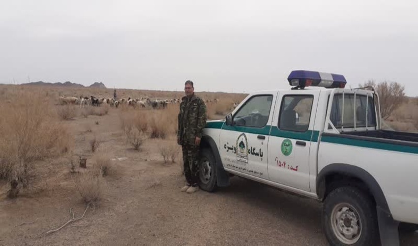 گشت‌زنی یگان حفاظت فردوس 