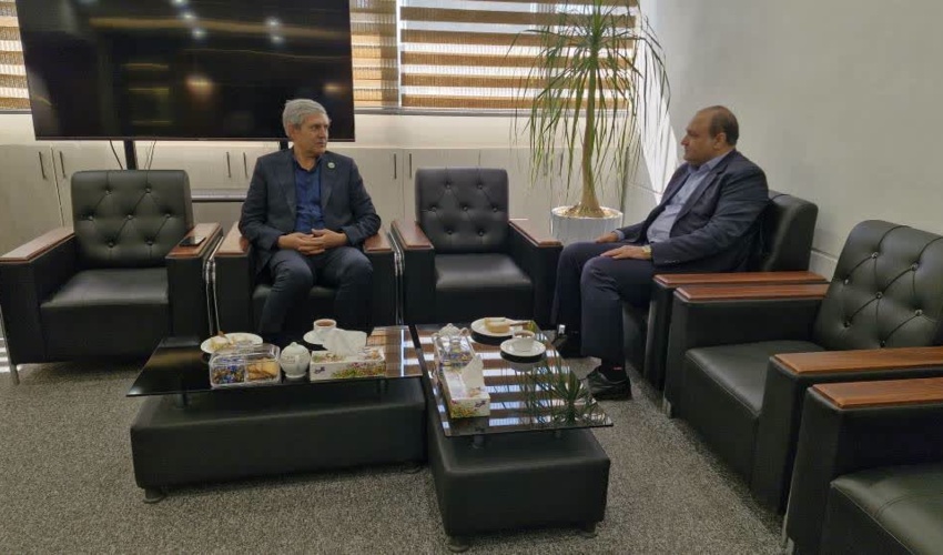 دیدار سرپرست اداره کل منابع طبیعی و آبخیزداری خراسان جنوبی با مدیرکل منابع طبیعی و آبخیزداری خراسان رضوی